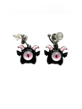 One eyed monster earrings